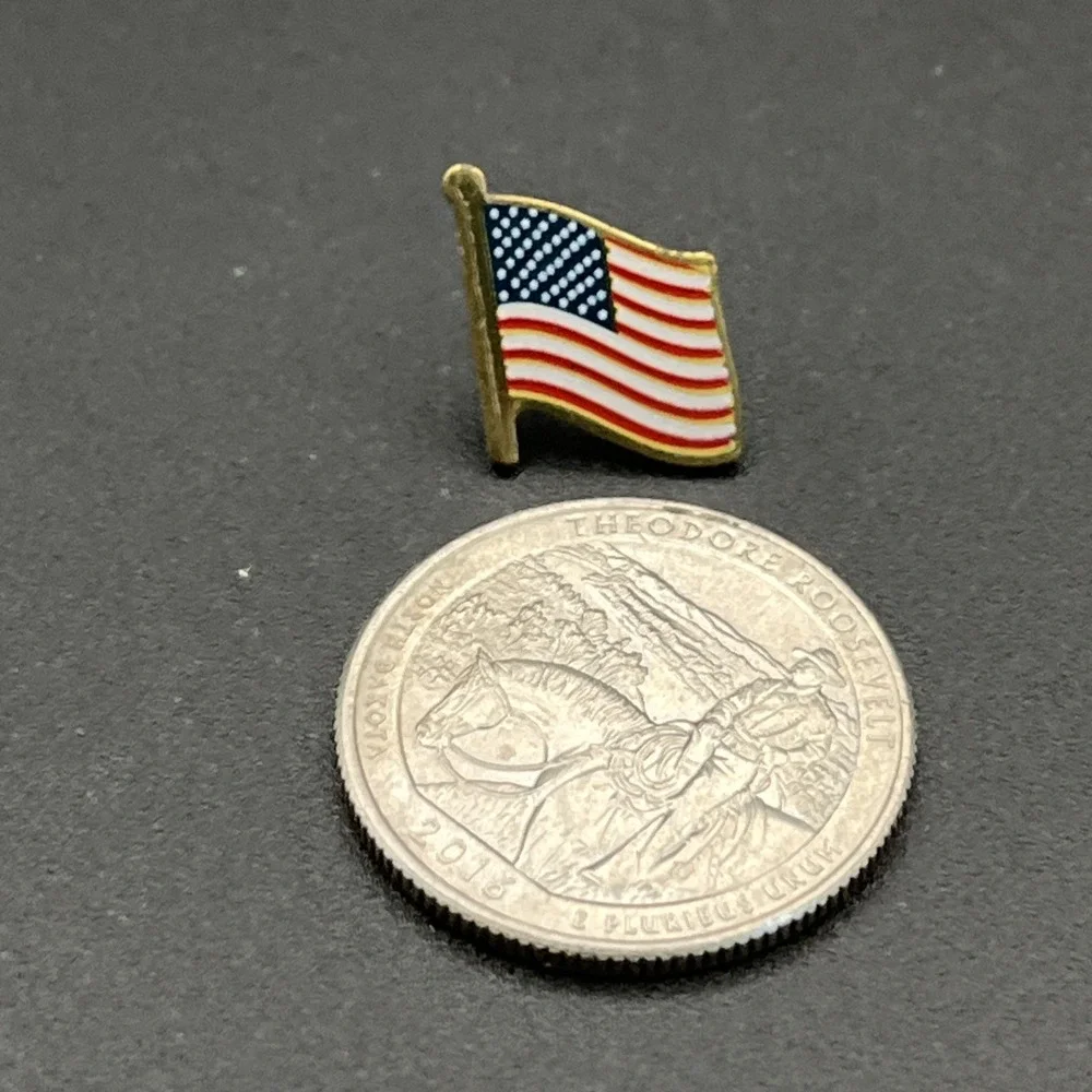 United States Of America Flag USA American Lapel Hat‎ Pin